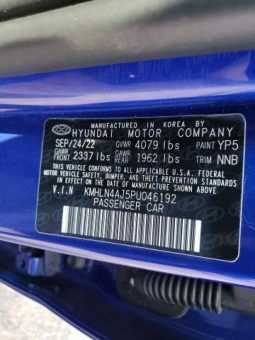 2023 HYUNDAI ELANTRA, LIMITED KMHLN4AJ5PU046192