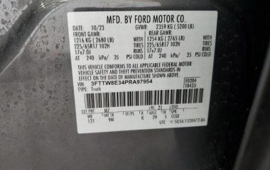 2023 FORD MAVERICK XL  3FTTW8E34PRA97954